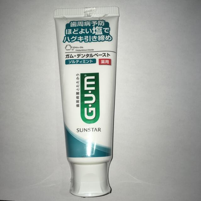 SUNSTAR(サンスター)のGUM デンタルペースト　ソルティミント コスメ/美容のオーラルケア(歯磨き粉)の商品写真