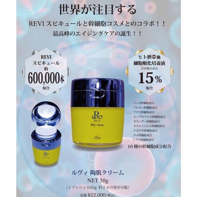 33％オフ‼️REVI 陶肌クリーム❤︎ 1