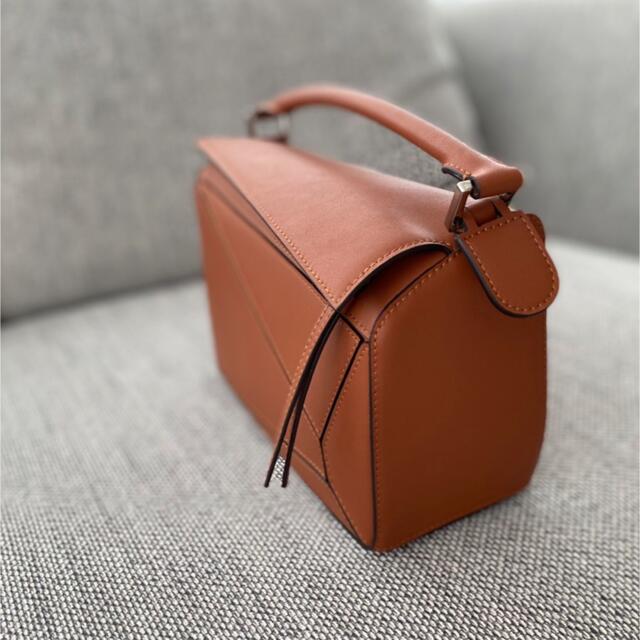 本革 パズルバッグ オフィスバッグ ブラウン　新品 レディースのバッグ(ハンドバッグ)の商品写真