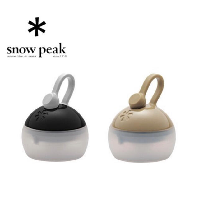 Snow Peak(スノーピーク)のsnow peak たねほおずき 雪峰祭 限定カラー ブラック/カーキ  スポーツ/アウトドアのアウトドア(ライト/ランタン)の商品写真