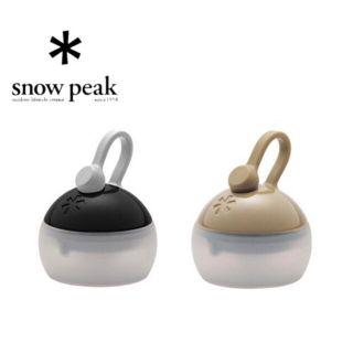 スノーピーク(Snow Peak)のsnow peak たねほおずき 雪峰祭 限定カラー ブラック/カーキ (ライト/ランタン)