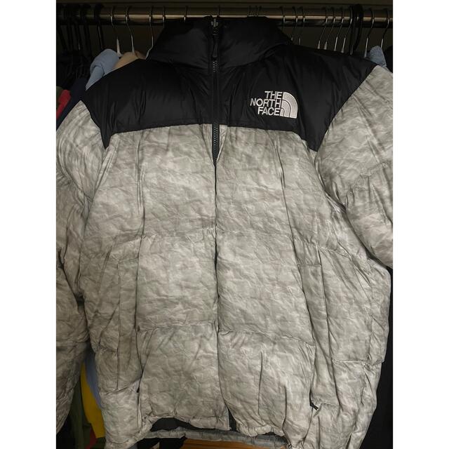 Supreme Paper Print Nuptse Jacket 紙ヌプシ - ダウンジャケット