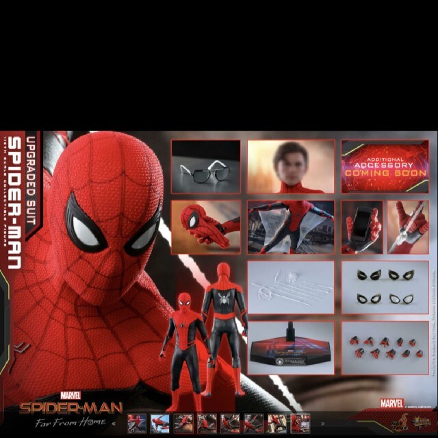 アメコミホットトイズ スパイダーマン アップグレードスーツ ファーフロムホーム