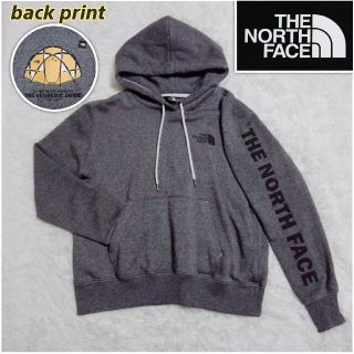 ザノースフェイス(THE NORTH FACE)のTHE NORTH FACE ノースフェイス ビッグプリント パーカー M(パーカー)