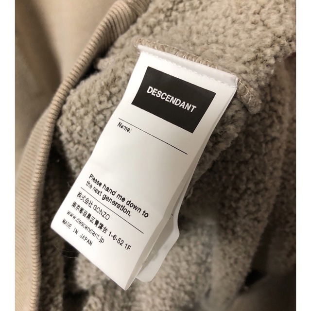 DESCENDANT(ディセンダント)のDESCENDANT ‼️ HORIZON HOODED パーカー M メンズのトップス(パーカー)の商品写真