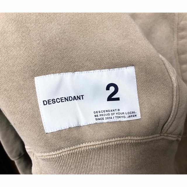 DESCENDANT(ディセンダント)のDESCENDANT ‼️ HORIZON HOODED パーカー M メンズのトップス(パーカー)の商品写真