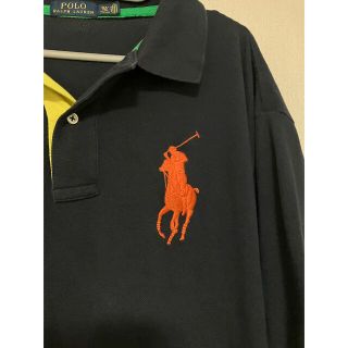 ラルフローレン(Ralph Lauren)のビックポロ　トリコロール　ラルフローレン(ポロシャツ)