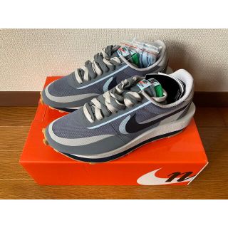 ナイキ(NIKE)のNIKE LDワッフルx sacai x CLOT Cool Grey 26cm(スニーカー)