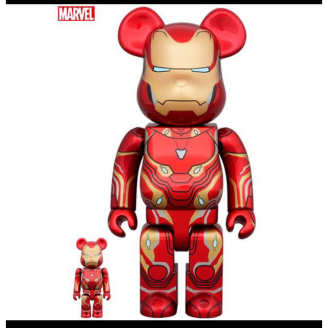 MEDICOMTOYPLUSBE@RBRICK IRON MAN MARK 50 100％ & 400％