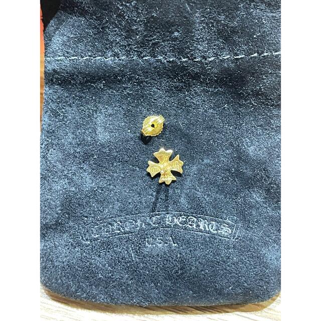 クロムハーツ 22k CHプラススタッド ピアス 5P ダイヤ アクセサリー クロムハーツ 22k CHプラススタッド ピアス 5P ダイヤ アクセサリー
