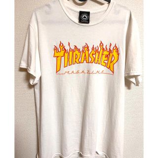 スラッシャー(THRASHER)のTHRASHER  フレイムパターン　半袖Tシャツ　(Tシャツ/カットソー(半袖/袖なし))