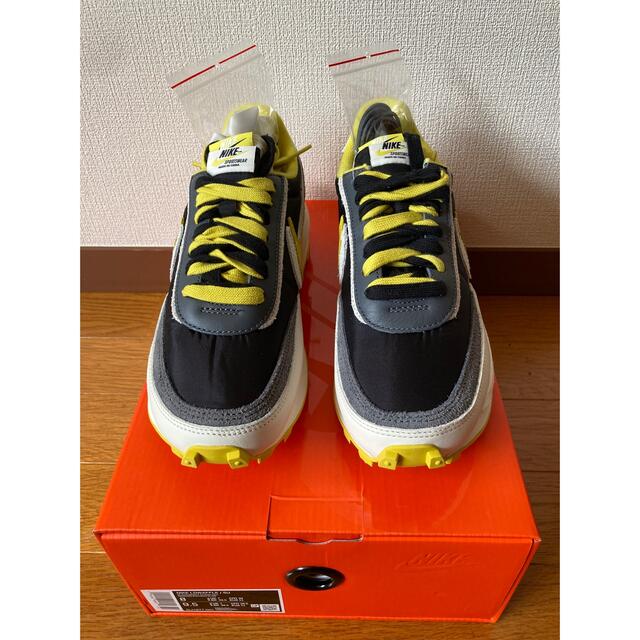 NIKE(ナイキ)のLDワッフル sacai アンダーカバー Black & Citron 26cm メンズの靴/シューズ(スニーカー)の商品写真