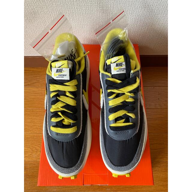 NIKE(ナイキ)のLDワッフル sacai アンダーカバー Black & Citron 26cm メンズの靴/シューズ(スニーカー)の商品写真