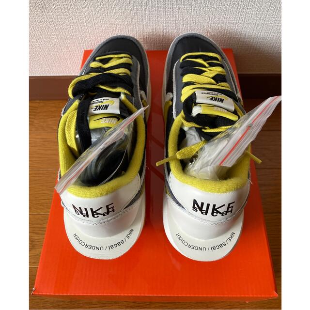 NIKE(ナイキ)のLDワッフル sacai アンダーカバー Black & Citron 26cm メンズの靴/シューズ(スニーカー)の商品写真