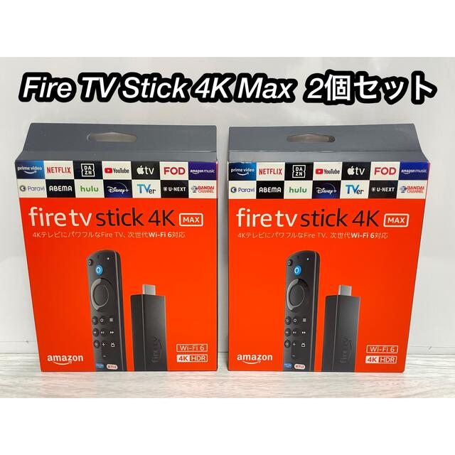 Fire TV Stick 4K Max 2個セット スマホ/家電/カメラのテレビ/映像機器(その他)の商品写真