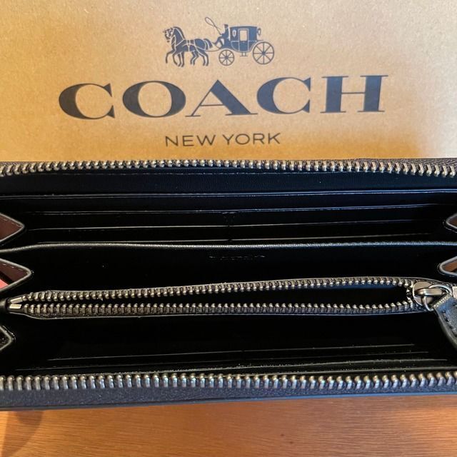 COACH コーチ☆長財布 カモフラージュ 迷彩 【正規品】 メンズのファッション小物(長財布)の商品写真