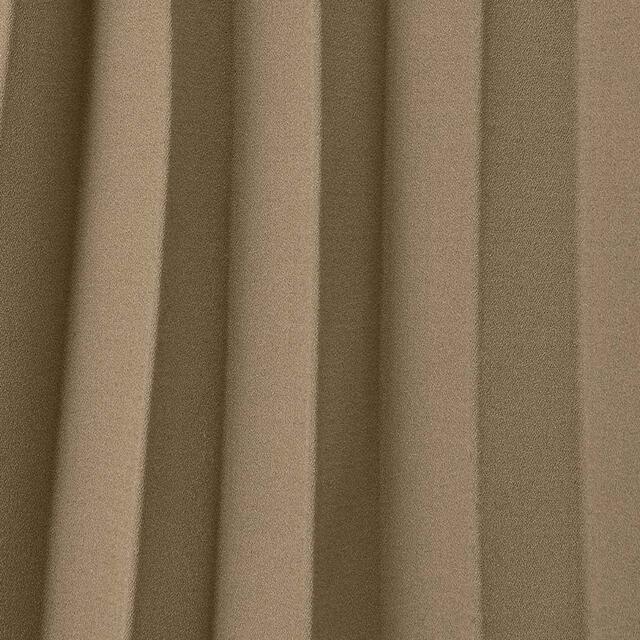 GU(ジーユー)のプリーツサスペンダー付きスカート GU ワンピース ブラウン 吊り 新品 未使用 レディースのワンピース(ロングワンピース/マキシワンピース)の商品写真