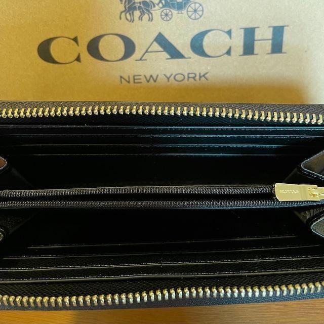 COACH(コーチ)のCOACH コーチ☆長財布 チェック グリーン メンズのファッション小物(長財布)の商品写真