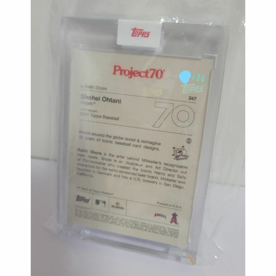 限定70 大谷翔平 Topps project70 #547 ポケモン風 ※貴重の通販 限定70 大谷翔平 Topps project70 #547 ポケモン風 ※貴重の通販