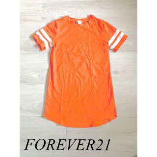 フォーエバートゥエンティーワン(FOREVER 21)のFOREVER 21＊オレンジワンピース(ワンピース)