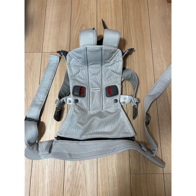 美品】baby bjorn 抱っこ紐 シルバー -
