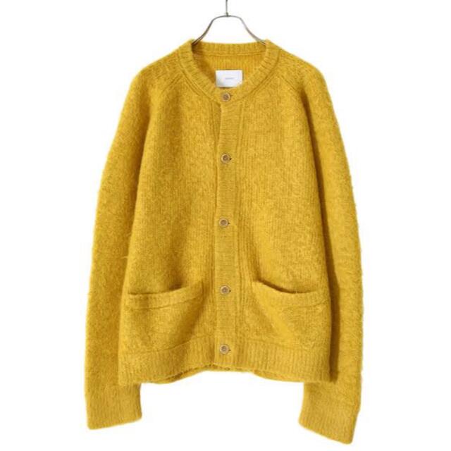 COMOLI(コモリ)のstein 21AW SUPER KID MOHAIR CARDIGAN メンズのトップス(カーディガン)の商品写真