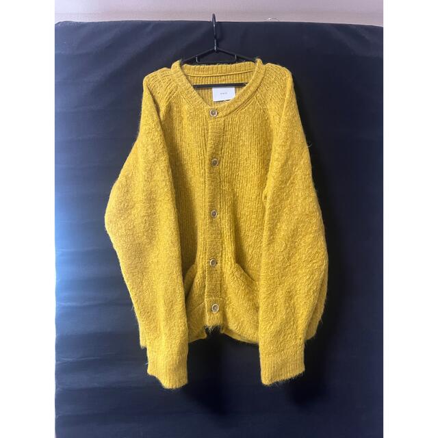 COMOLI(コモリ)のstein 21AW SUPER KID MOHAIR CARDIGAN メンズのトップス(カーディガン)の商品写真