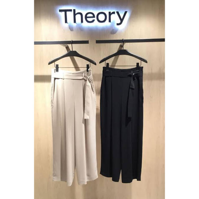 theory(セオリー)のTheory ワイドパンツ　ベージュ レディースのパンツ(カジュアルパンツ)の商品写真