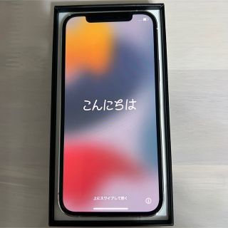 アイフォーン(iPhone)の美品　simフリー iPhone 12 pro 128GB シルバー　アイフォン(スマートフォン本体)