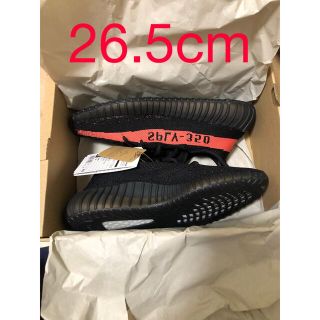 アディダス(adidas)のYEEZY Boost 350 V2  Core Black/Red (2022(スニーカー)