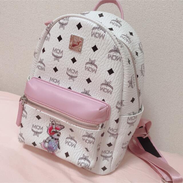 限定品✨ MCM エムシーエム リュックサック ヴィセトス ラビット ピンク