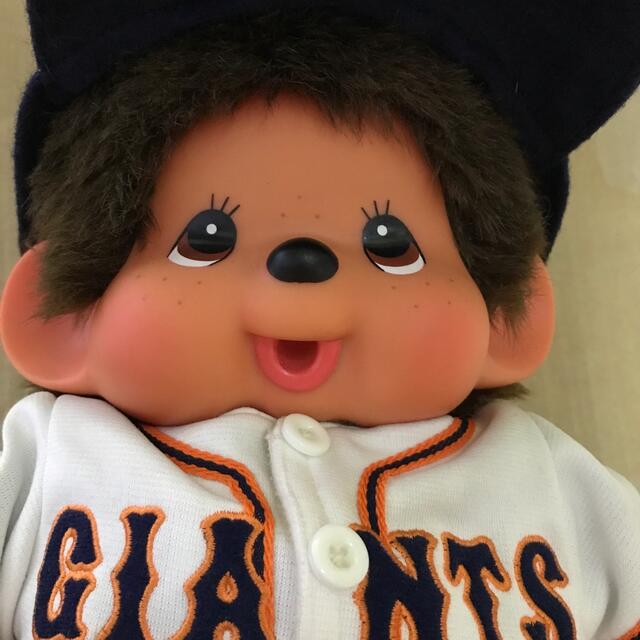 モンチッチ ぬいぐるみ ジャイアンツ仕様 セキグチの通販 by モンチッチ ぬいぐるみ ジャイアンツ仕様 セキグチの通販 by