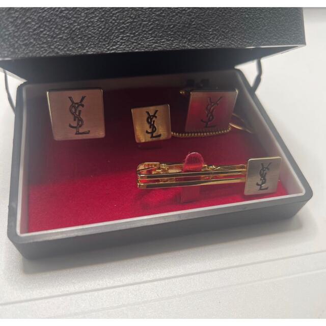 Yves Saint Laurent イヴサンローラン ネクタイピン カフス-