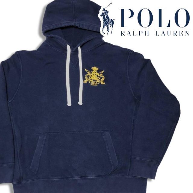 ポロ ラルフローレン プルオーバーパーカー ネイビー XL POLO