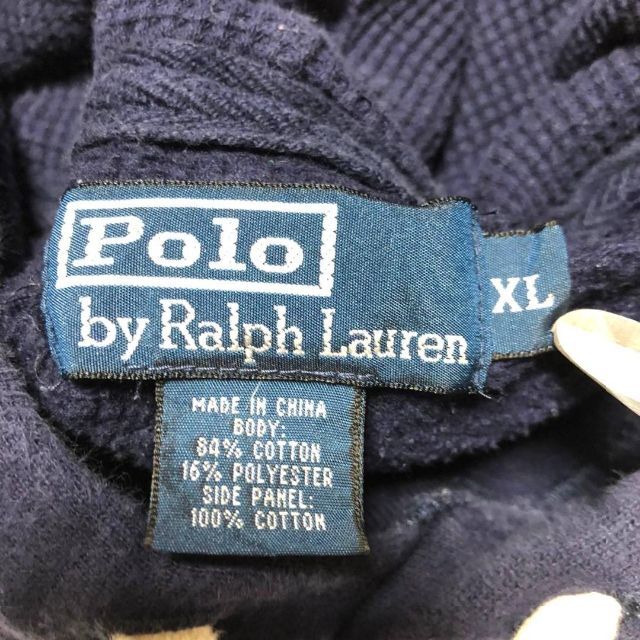 ポロ ラルフローレン プルオーバーパーカー ネイビー XL POLO