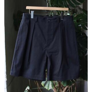 コモリ(COMOLI)の（Mame様専用）アプレッセ22SS Two Tuck Chino Shorts(ショートパンツ)