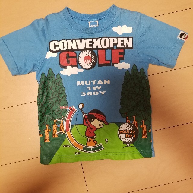 CONVEX(コンベックス)のUSED品☆コンベックス　半袖Tシャツ　サイズ100 キッズ/ベビー/マタニティのキッズ服男の子用(90cm~)(Tシャツ/カットソー)の商品写真