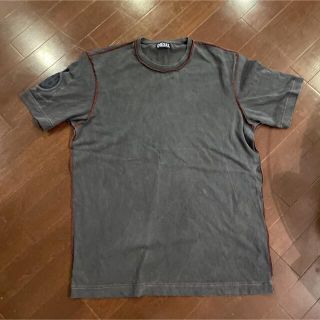 ディーゼル(DIESEL)のディーゼル　ブラック　グレー　Tシャツ　Lサイズ(Tシャツ/カットソー(半袖/袖なし))