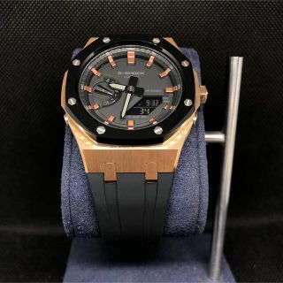 ジーショック(G-SHOCK)のGA-2100本体付き ラバーベルトセット カシオーク カスタム Gショック(腕時計(アナログ))