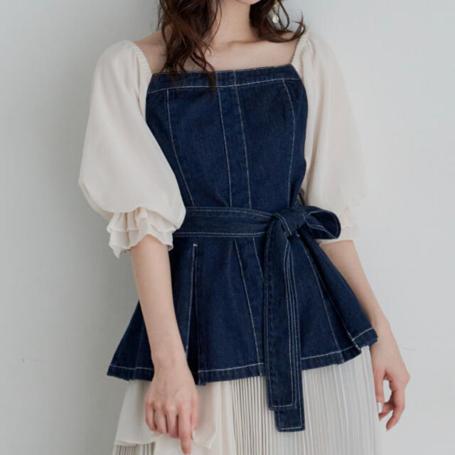 la belle Etude ラベルエチュード デニムセットアップ | densel.com.pe