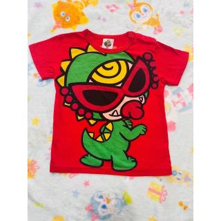 ヒステリックミニ(HYSTERIC MINI)の振り向きミニラ　Tシャツ🦖(Tシャツ/カットソー)