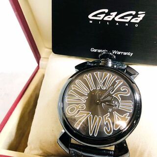 ガガミラノ(GaGa MILANO)のGAGA MIRANO MANUALE48 クォーツ(腕時計(アナログ))
