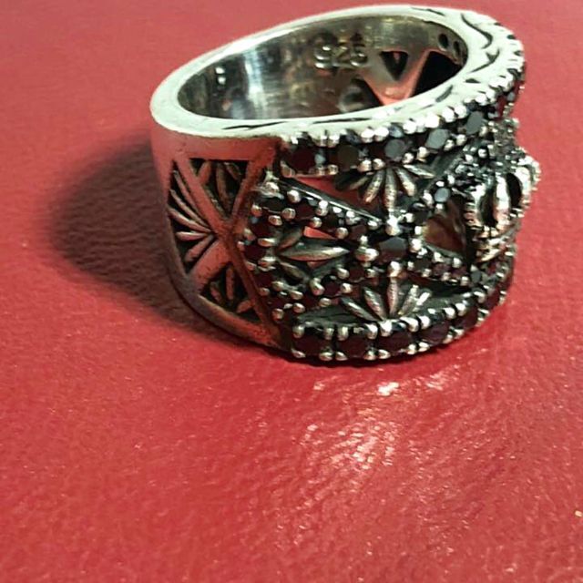 JUSTIN DAVIS GATSBY RING ジルコニア シルバー925 100%品質 63.0%OFF