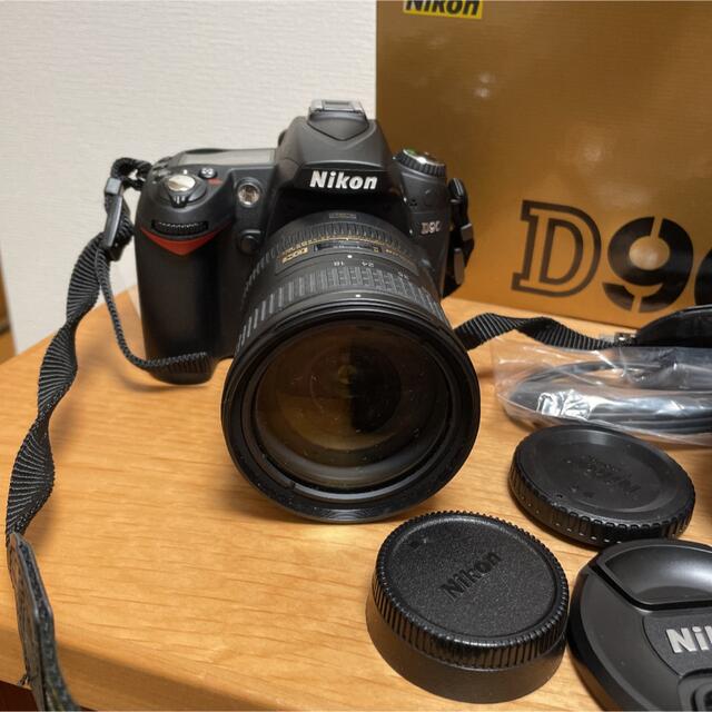 Nikon(ニコン)のほぼ未使用 Nikon D90 一眼レフ レンズセット スマホ/家電/カメラのカメラ(デジタル一眼)の商品写真