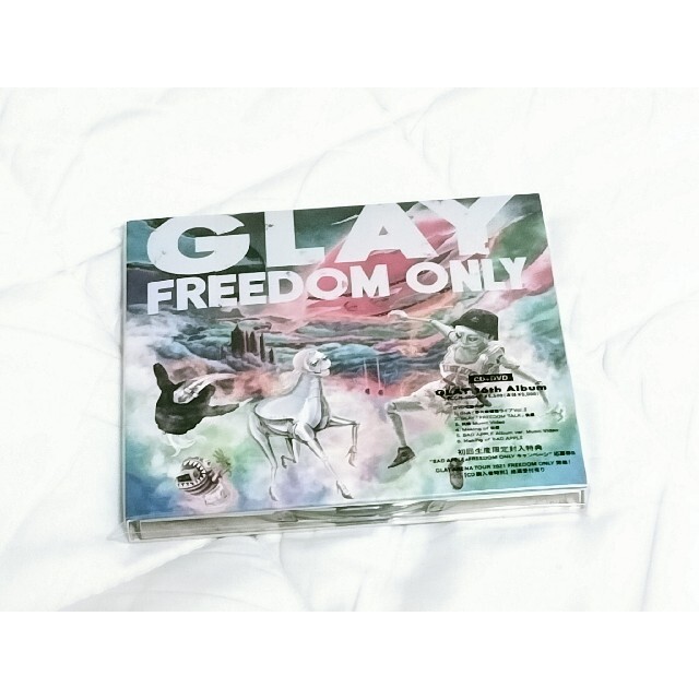 GLAY FREEDOM ONLY（DVD付） エンタメ/ホビーのCD(ポップス/ロック(邦楽))の商品写真
