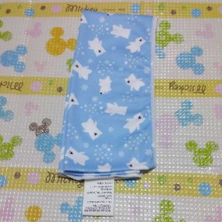 新品未使用☆ダイソー☆しろくまクールタオル☆ブルー☆100cm×20cm☆☆(タオル/バス用品)