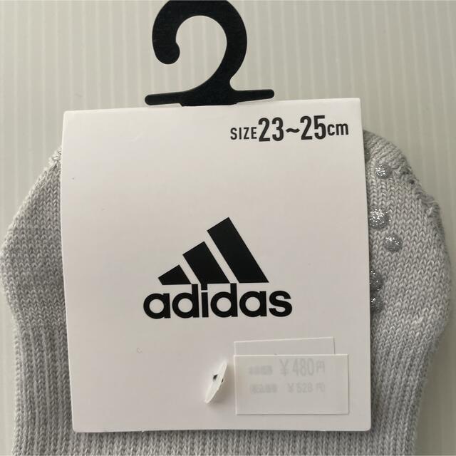 adidas(アディダス)の新品☆ アディダス adidas 5本指 ソックス 靴下 2足（23-25cm） レディースのレッグウェア(ソックス)の商品写真