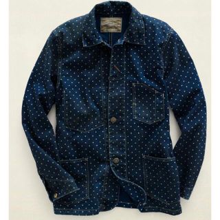 ダブルアールエル(RRL)の名作　made in USA　RRL デニムカバーオールジャケット　wabash(カバーオール)