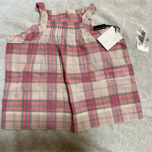 BURBERRY(バーバリー)の新品未使用 タグつき☆バーバリーセットアップ☆74cm  キッズ/ベビー/マタニティのベビー服(~85cm)(ワンピース)の商品写真