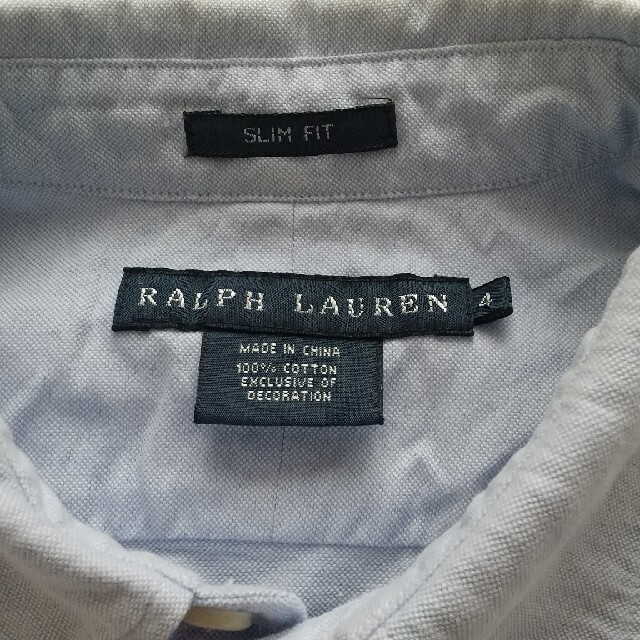 Ralph Lauren(ラルフローレン)のラルフ RALPH LAUREN オックスフォード BDシャツ カラフルロゴ レディースのトップス(シャツ/ブラウス(長袖/七分))の商品写真